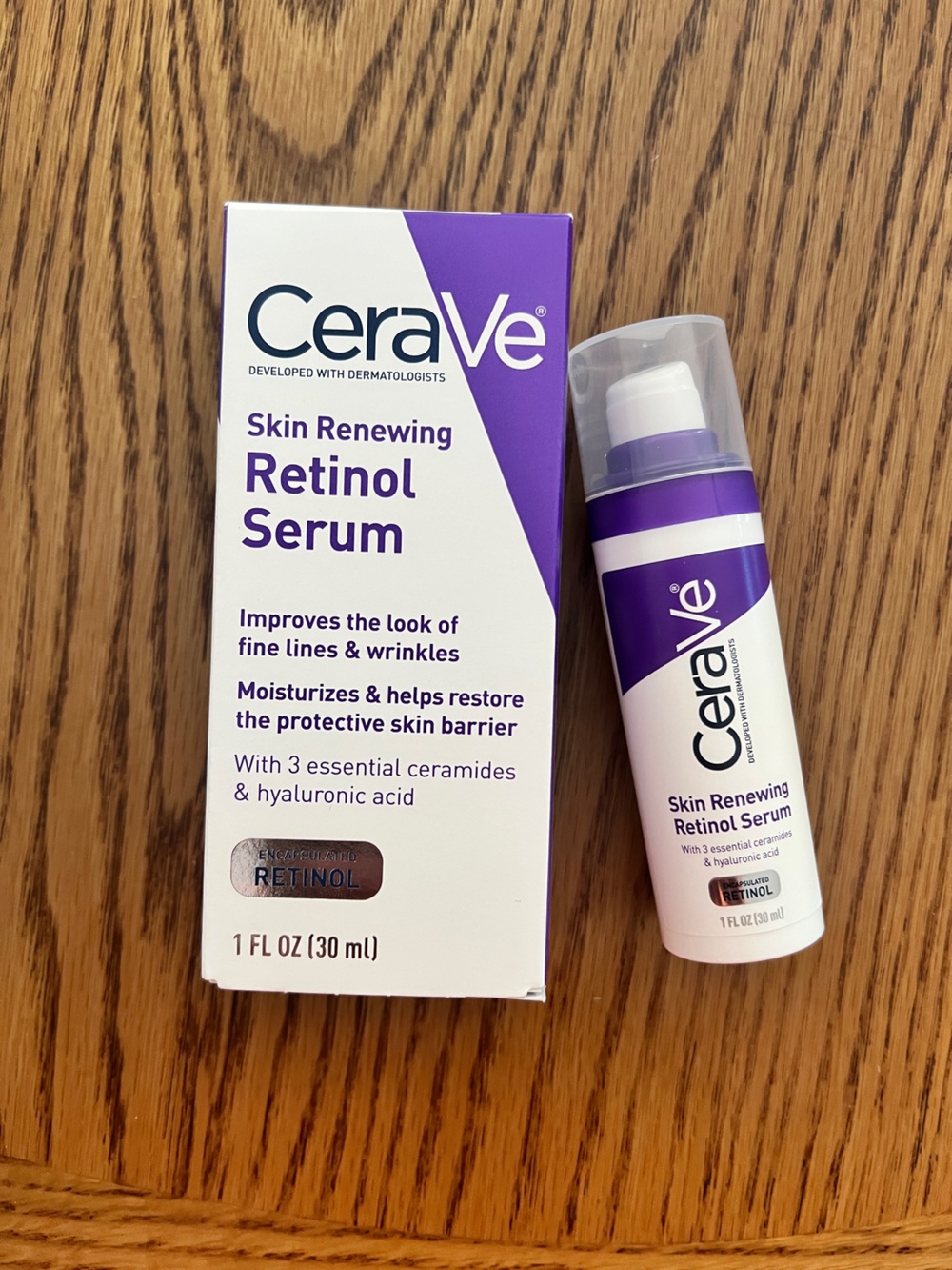 CeraVe Skin Renewing Retinol Serum 1 fl oz full